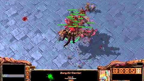 SC2 Custom Units - Uber Zerg Air Carrier