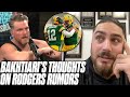 Packers' David Bakhtiari Talks What He Thinks Aaron Rodgers Will Do Next Season | Pat McAfee Reacts