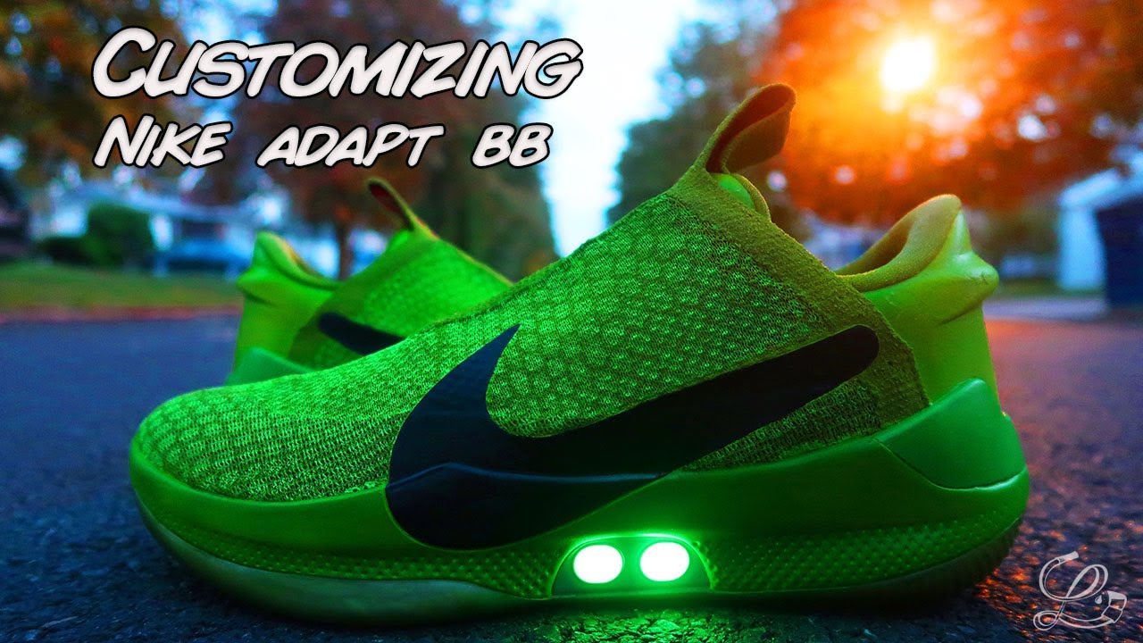 TURNING NIKE ADAPT BB INTO CUSTOM KOBE 