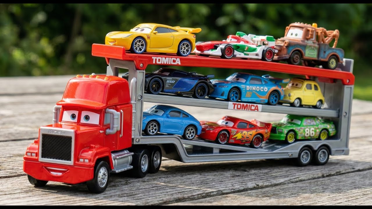 Disney Pixar Cars toys Review | Lightning McQueen, Finn McMissile, Mack, Doc Hudson,Cruz Ramirez