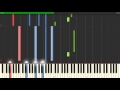Lullaby — Nickelback, How To Play, Piano Tutorial  Synthesia