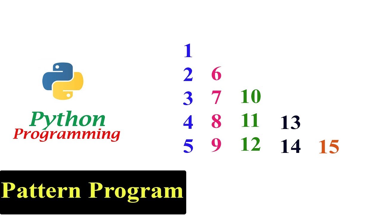 right triangle with numbers in python assignment expert