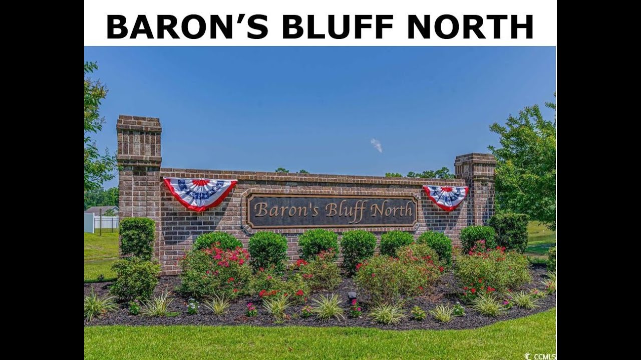 Barons Bluff North Market Update Joel Barber Realtor Conway 843
