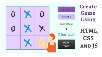 Build Tic Tac Toe Game In Html CSS and JavaScript