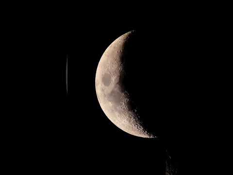 Moon and Venus