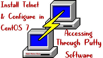 Install Telnet & Configure in CentOS 7 | Accessing Through Putty Software