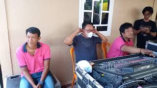 pelawan bergetar bareng fdj Sintia rambut jagung