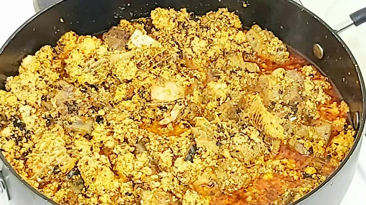 THE PERFECT EGUSI SOUP WITH SEED NO FRYING