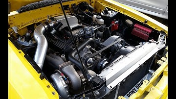 PONY DOWN - 1987 single turbo yellow notch