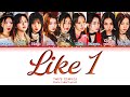 90 CORRECT TWICE 트와이스 Like 1 Lyrics Color Coded Lyrics mp3