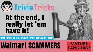 Grandma Outwits & Humiliates Scammer | Trixie Tricks