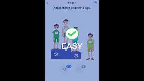 Easy Game - Brain Test AUGUST 22 DAILY CHALLENGE Stage 1 2 3 Walkthrough