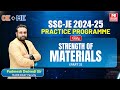 Live sscje 202425 practice programme  ce  me  strength of materials part 2  made easy