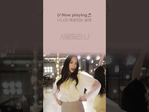 봄처럼 따뜻한 연휴 보내세요🤍✨ #H.U.B #벚꽃피는날에 #Riak #Shorts