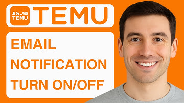 How To Turn On Off Email Notifications On Temu - (Quick & Easy) 2025