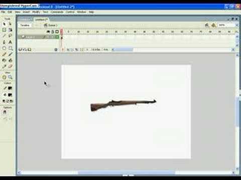 Easy way to make flash pro 8 guns.