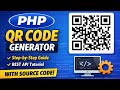QR Code Generator Using PHP | Step-by-Step Tutorial with Source Code