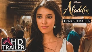 Aladdin(2019) - TEASER TRAILER #2 - Mena Massoud, Naomi Scott Film  (CONCEPT)