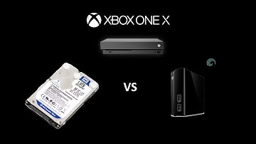 XBOX One X Internal vs External Hard Drive Game Loading Times