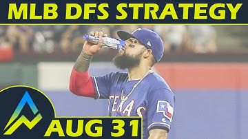 Awesemo.com MLB DFS Strategy | Friday 8/31 | FanDuel & DraftKings