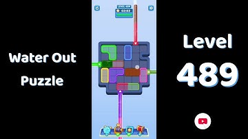 Water Out Puzzle Level 489 Walkthrough 💧 | Step-by-Step Solution | SolutionGuruji