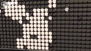 Infocomm 2017 Breakfast Shows Off Flip-Disc Display Panels