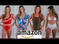 7 AMAZON Swimsuits TRY-ON HAUL |  HIGH WAISTED & ONE PIECE | Spring/Summer 2019