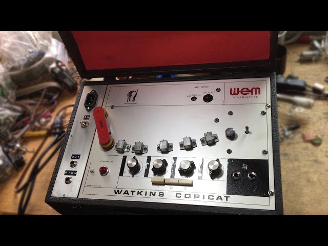 WEM Watkins Copicat - A Day In The Workshop - YouTube