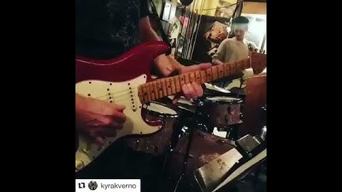 Oz Noy, Obed Calvaire, Brad Miller and Fabian Almazan at 55 Bar NYC. Guitar Solo/ If I Were A Bell