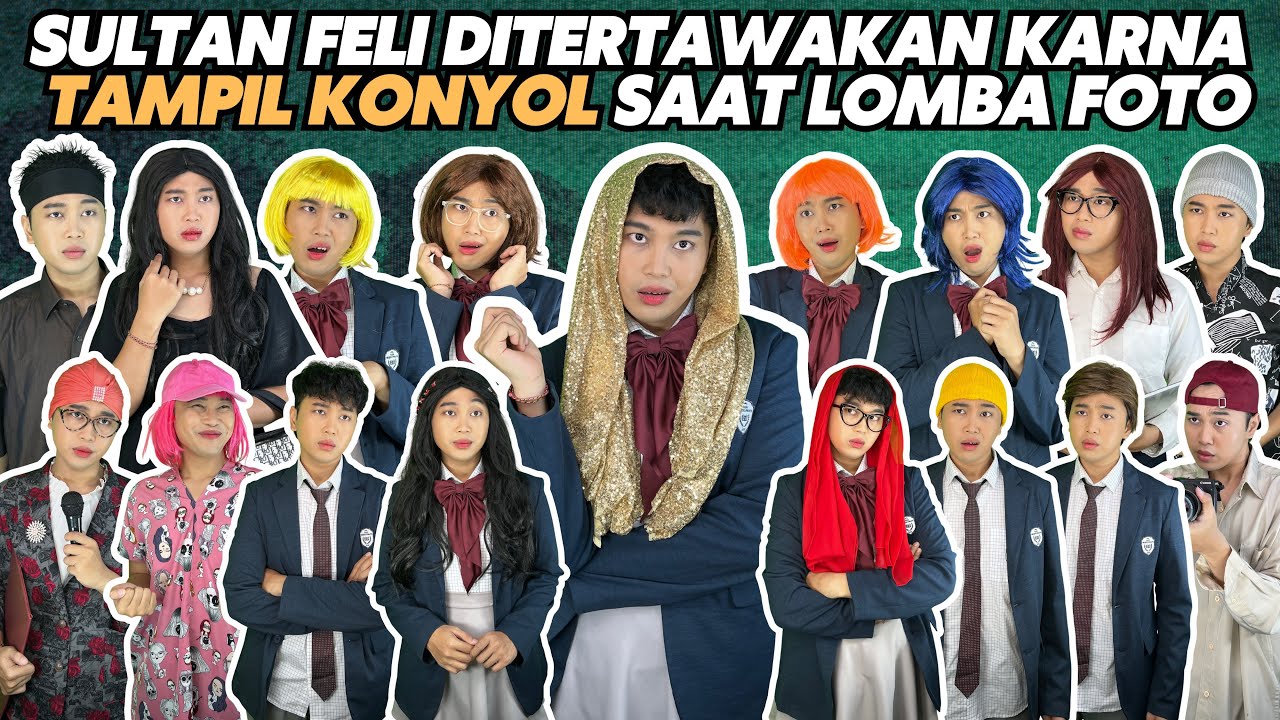 SULTAN FELI DITERTAWAKAN KARNA TAMPIL KONYOL SAAT LOMBA FOTO