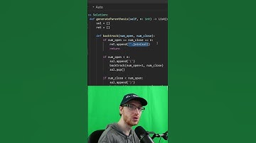 Faang Coding Question! | Generate Parentheses - Leetcode 22