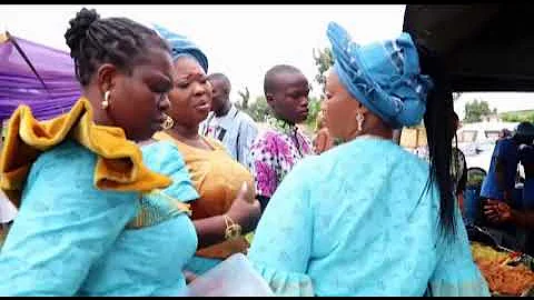 @Madam Ekiniyi Ogunfowokan, the erelu of ikenne remo, ogun state final burial ceremony.