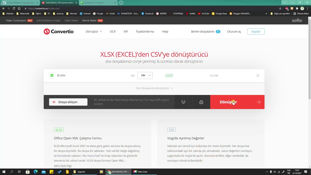 Zipgrade Programına Öğrenci Listesi Yükleme