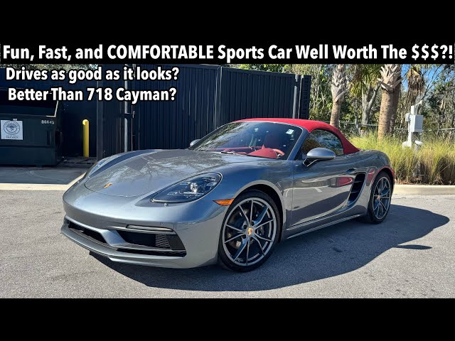 2025 Porsche 718 Boxter: TEST DRIVE+FULL REVIEW - YouTube