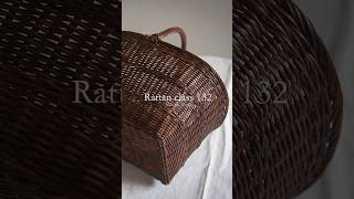 132.라탄 사각바구니, 라탄백 만들기[라탄공예]취미,온라인클래스:Rattan Craft :Make rattan square basket,bag,wicker craft,cane