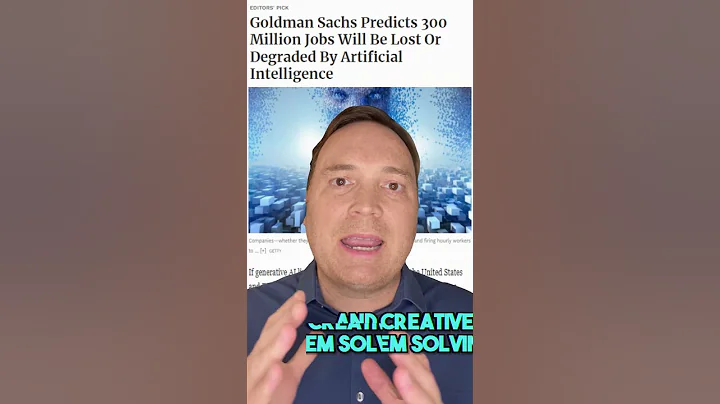 Goldman Sachs "AI to Take 300 Million Jobs" | Financial Education | Freedom-IQ #shorts