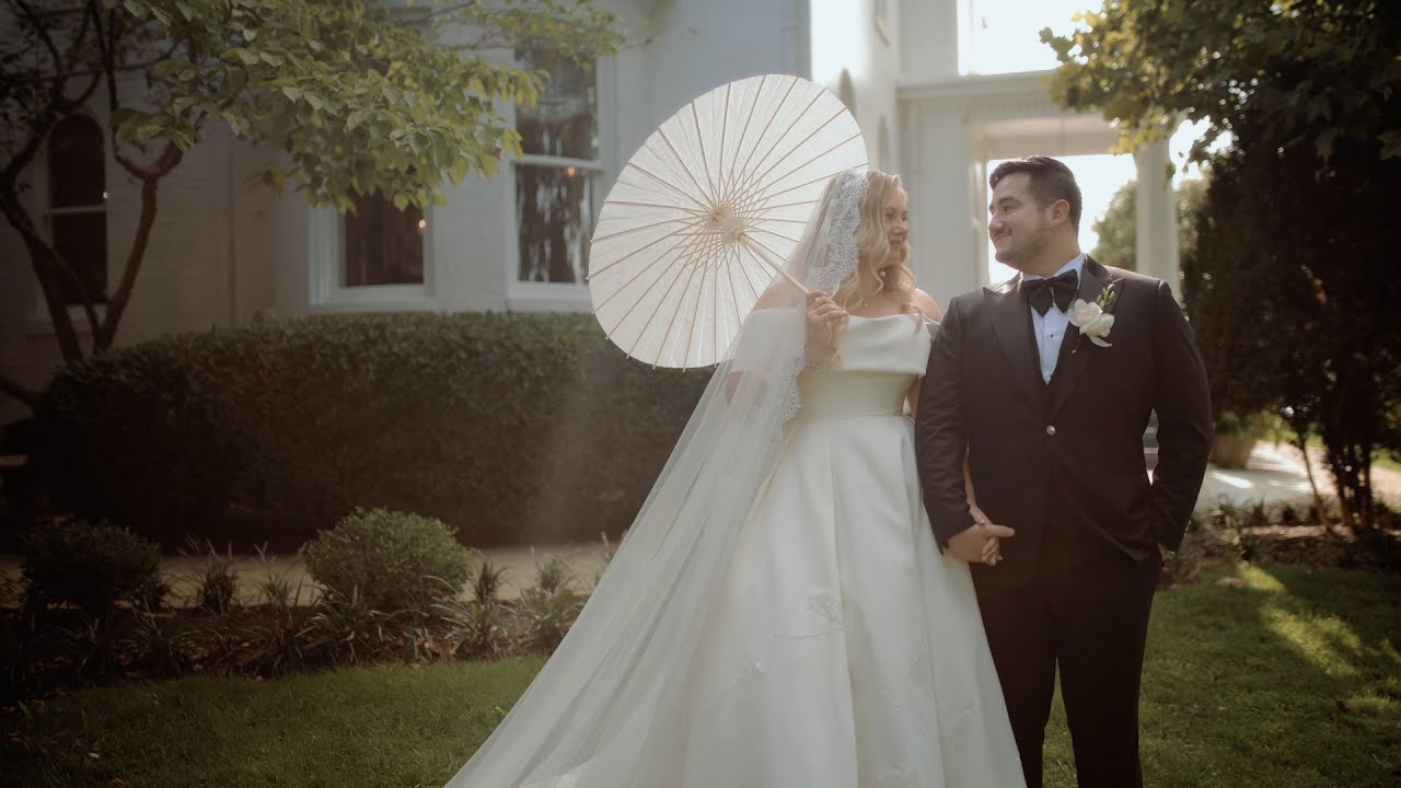 Dennys and Darina beautiful wedding at Ceresville Mansion in Frederick, MD