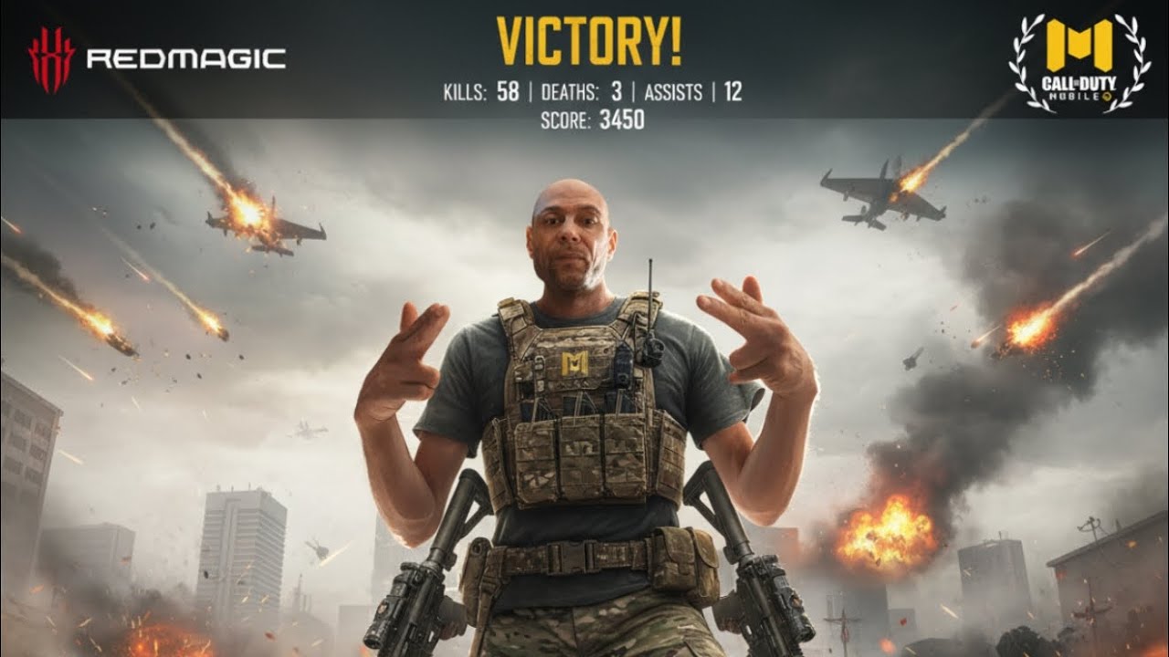 Call Of Duty Mobile BR Until we hit Leggy Again🚁⚡🥔 On /RED MAGIC 10 PRO ...