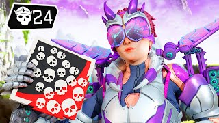 VALKYRIE 24 KILLS WAS ABSOLUTELY INSANE (Apex Legends Gameplay Season 20)