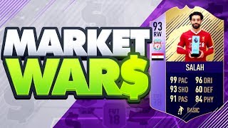 FIFA 18 MARKET WARS NEW POTM 93 RATED MO SALAH Vs AJ3FIFA