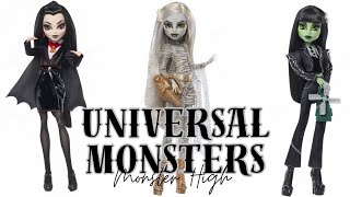 Ranking Monster High Universal Monster Dolls! @katestoybox6766