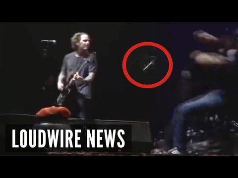 Fan Rushes Corey Taylor, Gets Smashed by Security