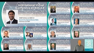 1st Int. Conference on NDE 4.0: The Invited Speakers of the NDE 4.0 Society Session