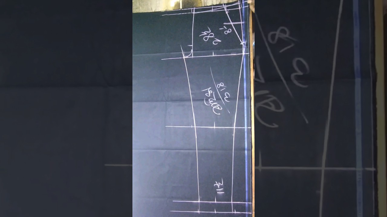 Fiting pant cutting/pant cutting full tutorial