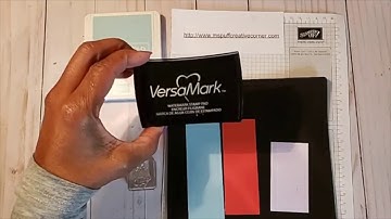 Quick Tip Tuesday! Tone on Tone Stamping.