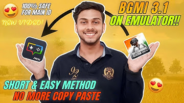 Finally!😍 Permanent Method To Play Bgmi on Emulator | How to Play Bgmi without Ban on Emulator