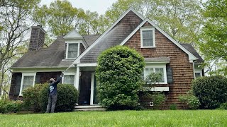 Soft Washing Old Cedar Siding – Here’s What Happened