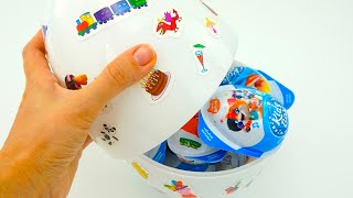 Игрушки Щенячий патруль, сюрпризы Ми-Ми-Мишки, Kinder surprises 44 котенка