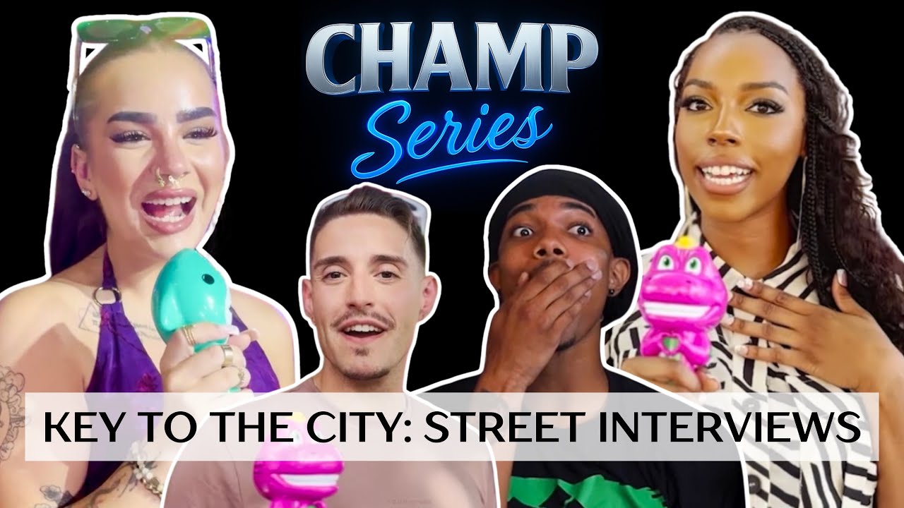 CHAMP Series 4 | Episode 2 | Key To The City: Street Interviews 🎤