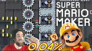 99% IMPOSIBLE #4 by ZetaSSJ | 0.04% Spin Jump Kaizo | Super Mario Maker